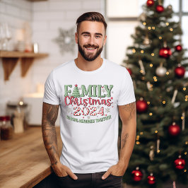 Familie Kerst 2024 Making Memories T-shirt
