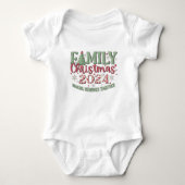 Familie Kerst 2024 Romper (Voorkant)