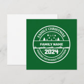 Familie Kerst 2024| Samen herinneringen maken Kaart (Voorkant / Achterkant)