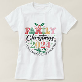 Familie Kerst 2024 T-shirt