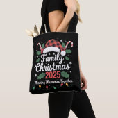 Familie Kerst 2025 Crew Group Matching Familie Tote Bag (Dichtbij)