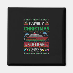 Familie Kerst Cruise 2025 Cruise Squad Familie M Magneet