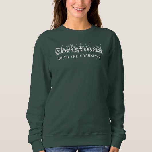 Familie Kerst  familienaam sweatshirt (Voorkant)