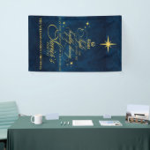 Familie Kerst Karaoke Kerk Carols Service Spandoek (Beurs)