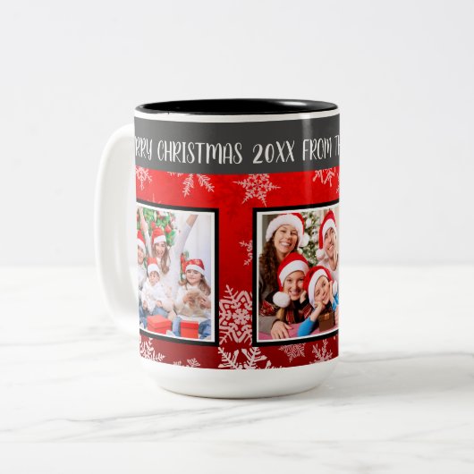  Familie Kerst Mok (Voorkant links)