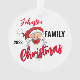 Familie Kerst Ornamenten Gepersonaliseerd