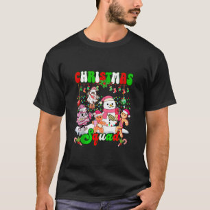 Familie Kerst Squad Grappig Boujee Gingerbread XM T-shirt