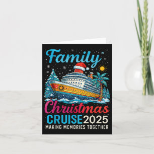 Familie Kerstcruise 2025 Matching Familiecruis Kaart