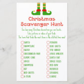 Familie kerstfeest Game PRINED (Voorkant)