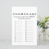 Familie kerstfeest Game PRINED (Staand voorkant)