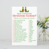 Familie kerstfeest Game PRINED (Staand voorkant)