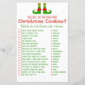 Familie kerstfeest Game PRINED (Voorkant)