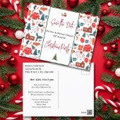 Familie Kerstfeest Save the Date Lelijke Trui Briefkaart