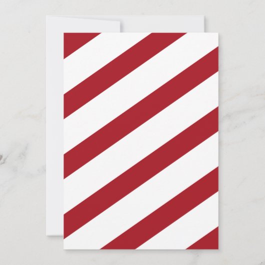 Familie kerstfeest spel kaart (Achterkant)