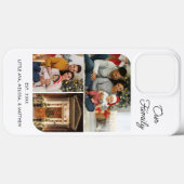 Familie kerstfeestdag Foto gepersonaliseerd vader Case-Mate iPhone Case (Achterkant (horizontaal))