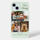 Familie kerstfeestdag Foto grootma personaliseren Case-Mate iPhone Case (Achterkant)