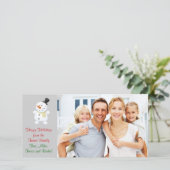 Familie Kerstkaart (Staand voorkant)