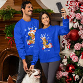 Familie Kerstman Gingerbread Alphabet L Mannen Trui