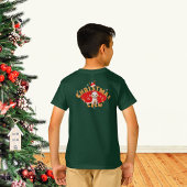 Familie Kerstman Gingerbread Letter Boy T-shirt