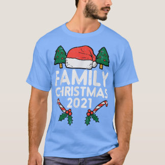 Familie Kerstmis 2021 Kerstmis PJ's die met Kerstm T-shirt