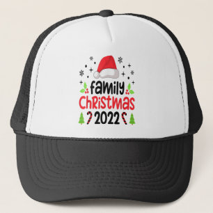 Familie Kerstmis 2022 Matching Squad Santa Elf Fun Trucker Pet