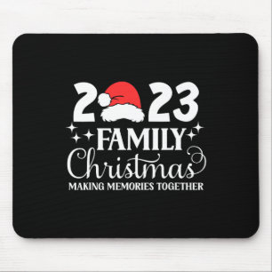 Familie Kerstmis 2023 Matching Squad Santa Elf Fun Muismat