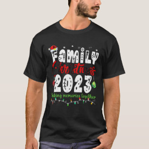 Familie Kerstmis 2023 Matching Squad Santa Elf Fun T-shirt