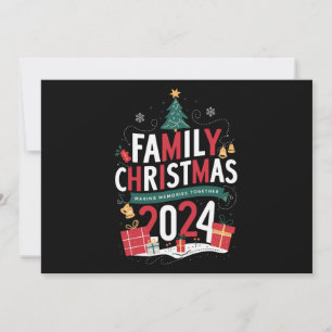Familie Kerstmis 2024 Herinneringen Maken Samen Feestdagenkaart