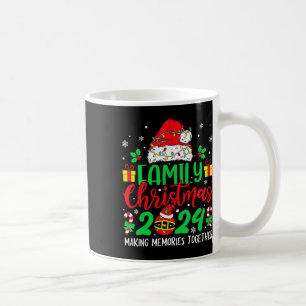 Familie Kerstmis 2024 Matching Squad Santa Elf Fun Koffiemok