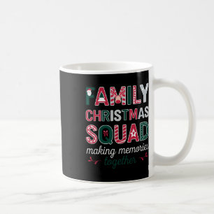 Familie Kerstmis 2024 Matching Squad Santa Elf Fun Koffiemok