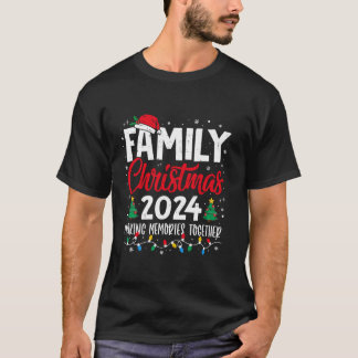 Familie Kerstmis 2024 Matching Squad Santa Elf Fun T-shirt