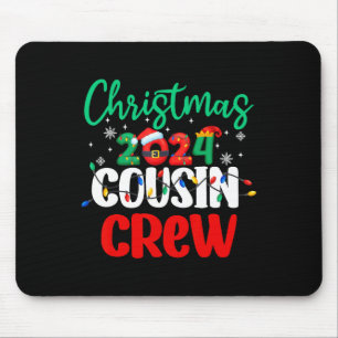 Familie Kerstmis 2024 Neef Crew Matching Squad S Muismat