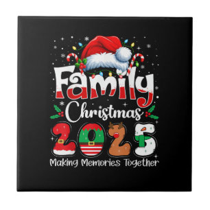 Familie Kerstmis 2025 Matching Outfit Squad Sinter Tegeltje