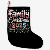 Familie Kerstmis 2025 Matching Outfit Xmas Squad Kleine Kerstsok (Voorkant)