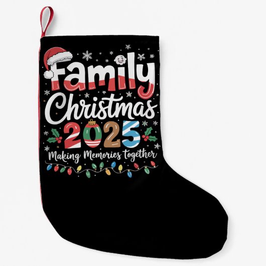Familie Kerstmis 2025 Matching Outfit Xmas Squad Kleine Kerstsok (Voorkant)