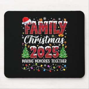 Familie Kerstmis 2025 Matching Squad Santa Rode Pl Muismat