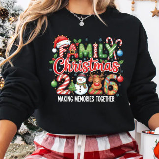 Familie Kerstmis 2026 Herinneringen Maken Samen  Trui