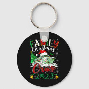 Familie Kerstmis Cruise 2023 Vrolijke Cruisemas Bo Sleutelhanger