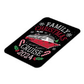 Familie Kerstmis Cruise Squad 2024 Matching Outfit Magneet (Linkerzijde)