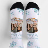 Familie Kerstmis Custom Duurzame Premium Crew Sokken (Top)