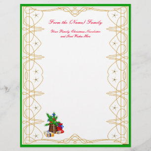 Familie Kerstmis Nieuwsbrief