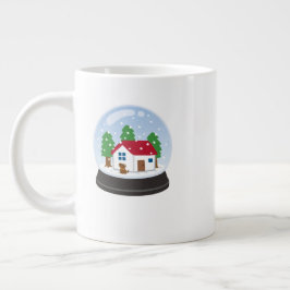 Familie Kerstmoker - Leuke Holiday Heet Cacaokop Grote Koffiekop