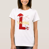 Familie Kerstnaam T-shirt (Voorkant)