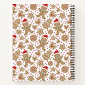 Familie kerstontbijtman Recipe Cookbook Notitieboek (Achterkant)