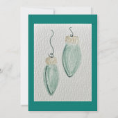 Familie Kerstuitnodiging Kaart (Achterkant)