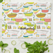 Familie Keuken Handdoek Gepersonaliseerd (Gevouwen)