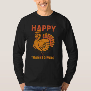 Familie Kinder die Happy Thanksgiving Pajama aanpa T-shirt