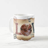 Familie Kinder Foto Honkbal Liefde Mok (Voorkant links)