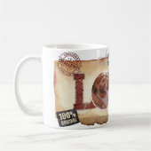 Familie Kinder Foto Honkbal Liefde Mok (Links)