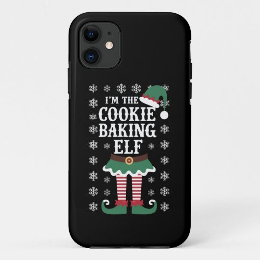 Familie komt overeen met de Koekjesbakkerskerst Case-Mate iPhone Case (Achterkant)